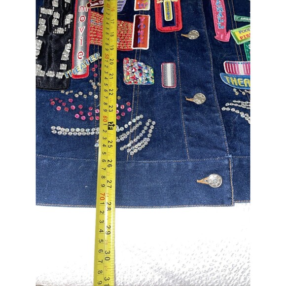 Diane’s Essentials Women’s Jacket 1X & Pants Size 14 NYC Theater Broadway Sequin - Picture 5 of 12